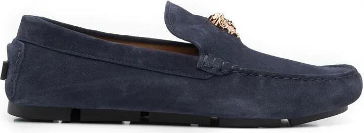 La Medusa suede loafers