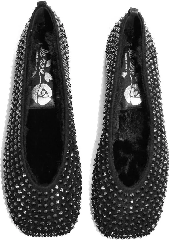 La Rose Ballerina Shoes Crystal Embellished - Image 4