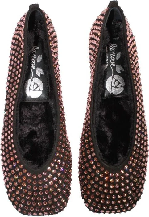 La Rose Ballerina Shoes Crystal Pink - Image 5