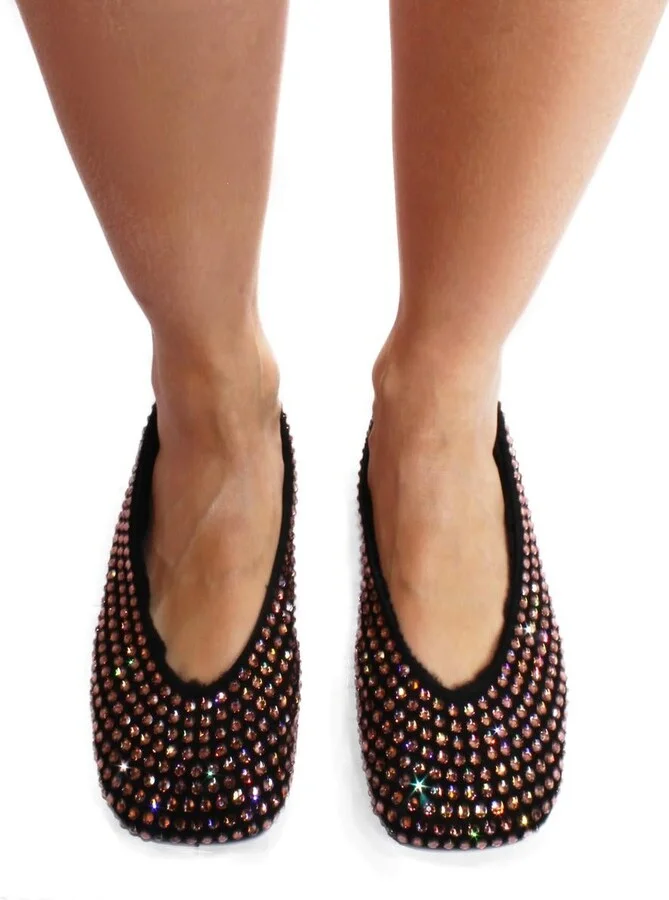 La Rose Ballerina Shoes Crystal Pink - Image 6