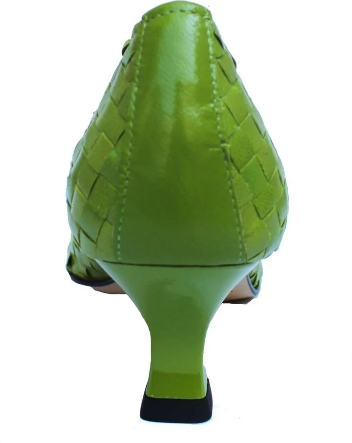 La Rose Carol Wooden Pumps - Image 3