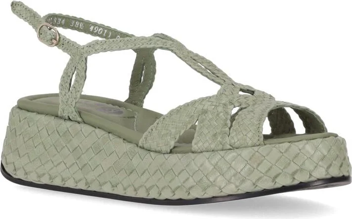 La Rose Maui Platform Wooden Sandal - Image 2