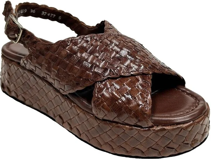 La Rose Maui Platform Wooden Sandal - Image 2