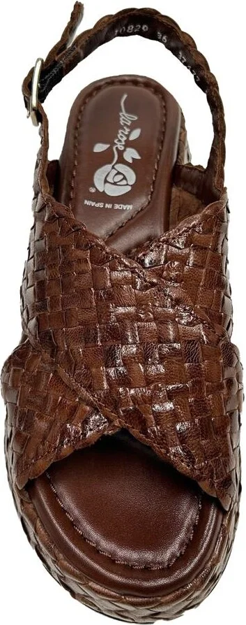 La Rose Maui Platform Wooden Sandal - Image 3