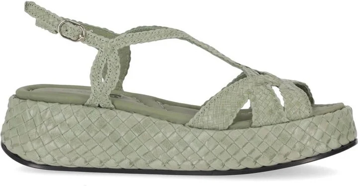 La Rose Maui Platform Wooden Sandal