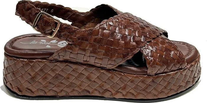 La Rose Maui Platform Wooden Sandal