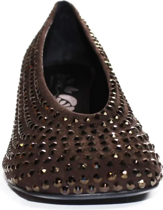 La Rose Pumps Crystal Brown - Image 2