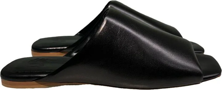 La Rose Sabot Nappa Black - Image 2