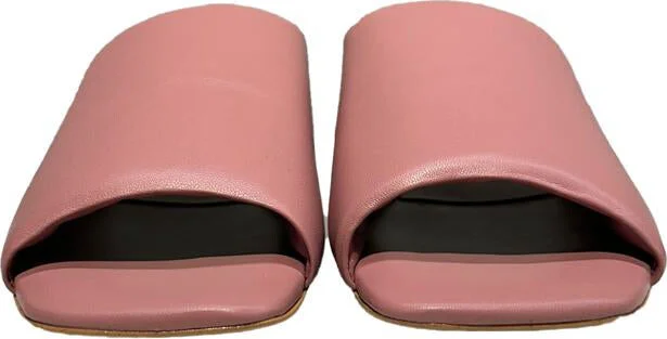La Rose Sabot Nappa Powder Pink - Image 3