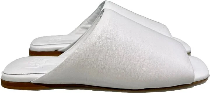 La Rose Sabot Nappa White - Image 2