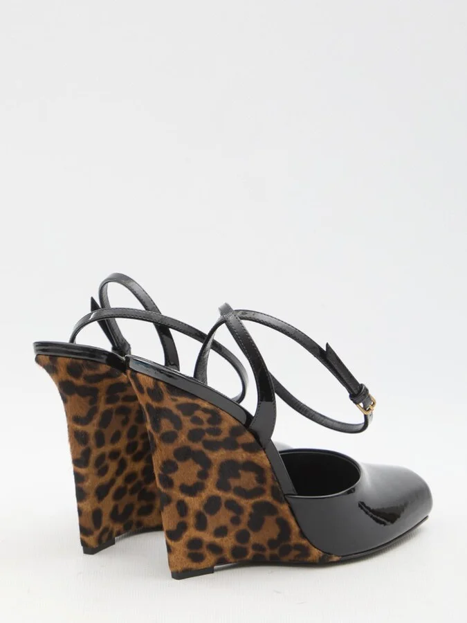 La Scandale Wedge Sandals - Image 3