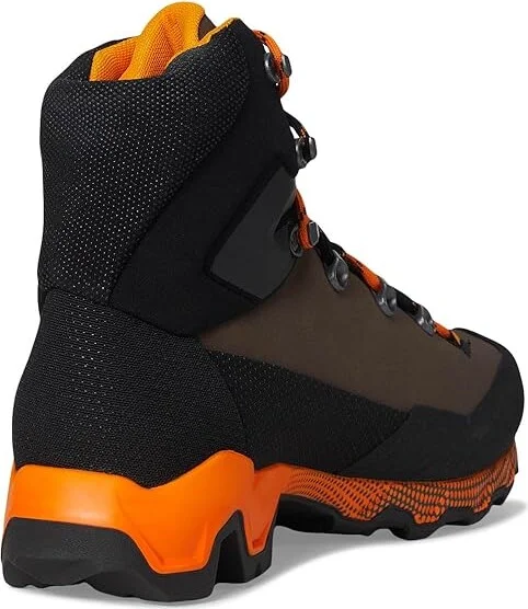 La Sportiva Aequilibrium Trek GTX Men's Hiking Boots Chocolate/Papaya 1 : EU 46 (US Men's 12.5) D - Medium, Leather - Image 4