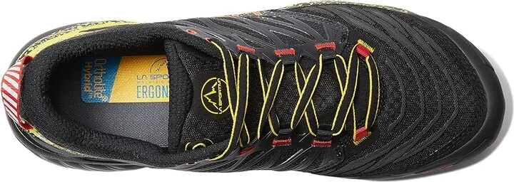 La Sportiva Akasha II Men's Shoes Black/Yellow : EU 40 (US Men's 7.5) D - Medium, Synthetic/Textile - Image 2