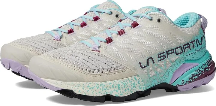 La Sportiva Akasha II Women's Shoes Shadow/Red Plum : EU 38 (US Women's 7) B - Medium, Synthetic/Textile
