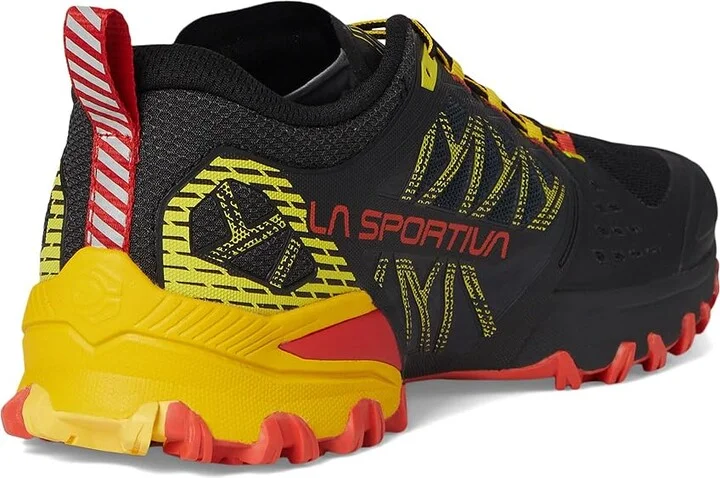 La Sportiva Bushido III Men's Running Shoes Black/Yellow : EU 41.5 (US Men's 8.5+) D - Medium - Image 4