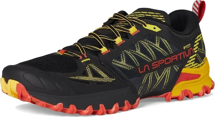 La Sportiva Bushido III Men's Running Shoes Black/Yellow : EU 41.5 (US Men's 8.5+) D - Medium - Image 5