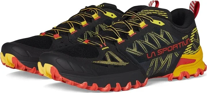 La Sportiva Bushido III Men's Running Shoes Black/Yellow : EU 41.5 (US Men's 8.5+) D - Medium