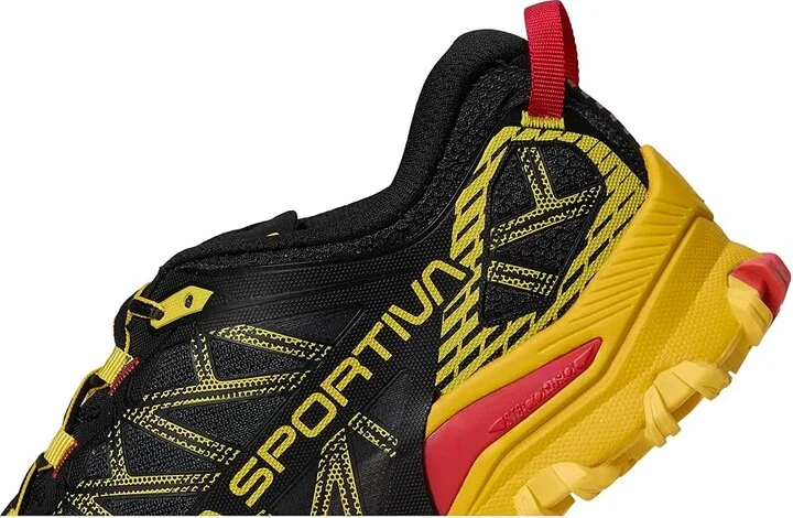 La Sportiva Bushido III Men's Running Shoes Black/Yellow : EU 42 (US Men's 9) D - Medium, Rubber - Image 7