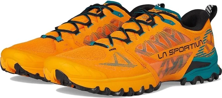La Sportiva Bushido III Men's Running Shoes Papaya/Everglade : EU 41 (US Men's 8.5) D - Medium