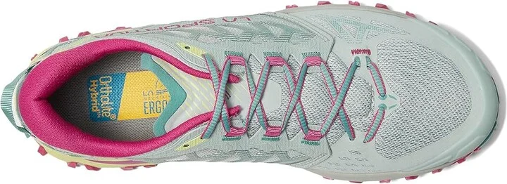 La Sportiva Bushido III Women's Running Shoes Moon/Springtime : EU 38 (US Women's 7) B - Medium, Rubber/Synthetic - Image 2
