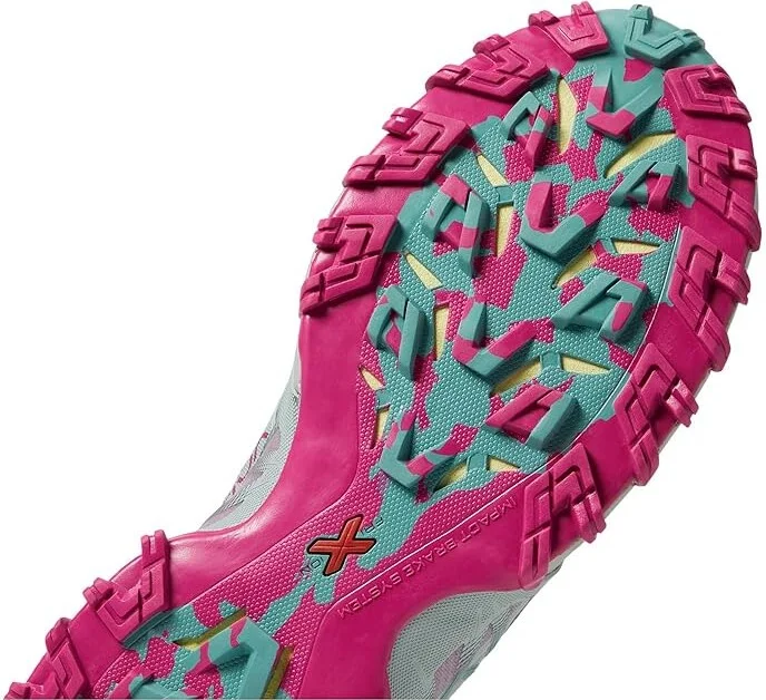 La Sportiva Bushido III Women's Running Shoes Moon/Springtime : EU 38 (US Women's 7) B - Medium, Rubber/Synthetic - Image 5