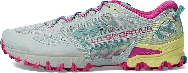La Sportiva Bushido III Women's Running Shoes Moon/Springtime : EU 38 (US Women's 7) B - Medium, Rubber/Synthetic - Image 6