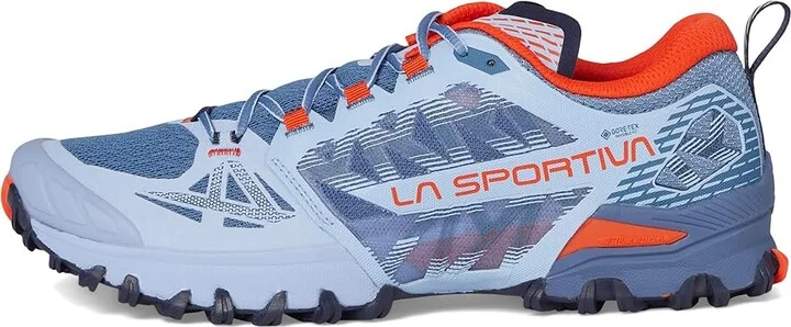 La Sportiva Bushido III Women's Running Shoes Stone-Blue/Moonlight : EU 42 (US Women's 10) D - Wide, Rubber/Synthetic - Image 6