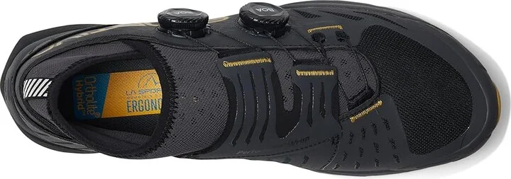 La Sportiva Jackal Boa II Men's Running Shoes Black/Savana : EU 43.5 (US Men's 10.5) D - Medium, Rubber - Image 2