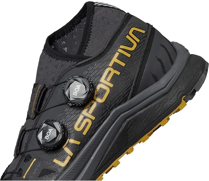 La Sportiva Jackal Boa II Men's Running Shoes Black/Savana : EU 43.5 (US Men's 10.5) D - Medium, Rubber - Image 7
