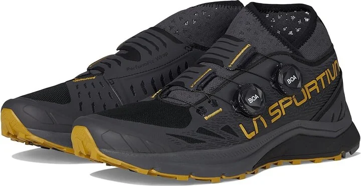 La Sportiva Jackal Boa II Men's Running Shoes Black/Savana : EU 43.5 (US Men's 10.5) D - Medium, Rubber