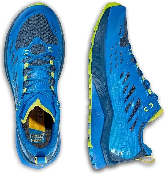 La Sportiva Jackal II Men's Shoes Electric Blue/Lime Punch : EU 42 (US Men's 9) D - Medium - Image 2