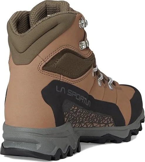 La Sportiva Nucleo High II GTX Women's Shoes Cedar/Sand Dune : EU 36 (US Women's 5.5) D - Wide, Textile/Leather - Image 4