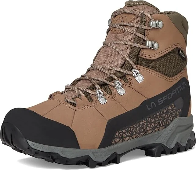 La Sportiva Nucleo High II GTX Women's Shoes Cedar/Sand Dune : EU 36 (US Women's 5.5) D - Wide, Textile/Leather - Image 5