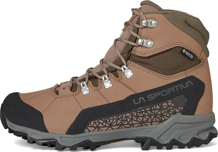 La Sportiva Nucleo High II GTX Women's Shoes Cedar/Sand Dune : EU 36 (US Women's 5.5) D - Wide, Textile/Leather - Image 6