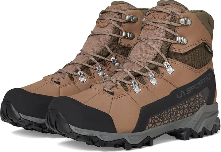 La Sportiva Nucleo High II GTX Women's Shoes Cedar/Sand Dune : EU 36 (US Women's 5.5) D - Wide, Textile/Leather