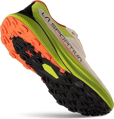 La Sportiva Prodigio Men's Running Shoes Antique White : EU 42 (US Men's 9) D - Medium, Rubber - Image 2