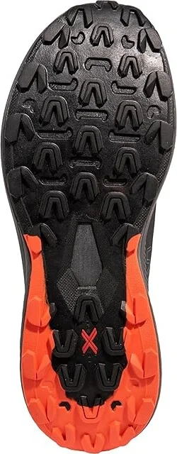 La Sportiva Prodigio Men's Running Shoes Carbon/Cherry Tomato : EU 42 (US Men's 9) D - Medium, Rubber - Image 3