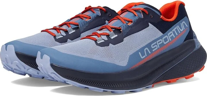 La Sportiva Prodigio Women's Running Shoes Stone-Blue/Moonlight : EU 37 (US Women's 6) B - Medium, Rubber