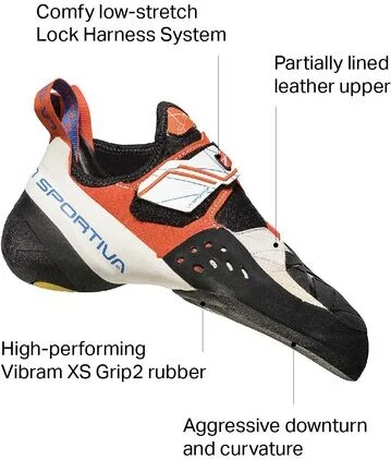 La Sportiva Solution Climbing Shoe - Women's - Image 4