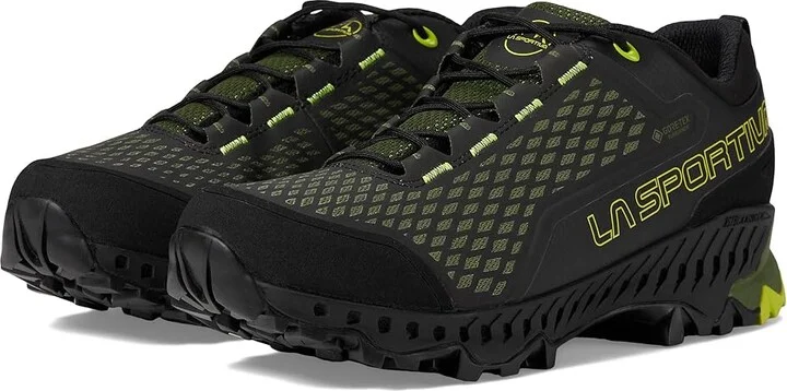 La Sportiva Spire GTX Men's Shoes Black/Neon : EU 40.5 (US Men's 8) D - Medium, Textile