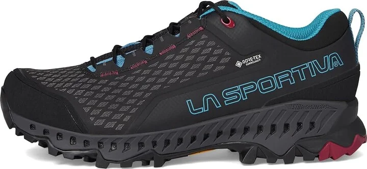 La Sportiva Spire GTX Women's Shoes Black/Topaz : EU 40 (US Women's 8.5) B - Medium, Textile - Image 6