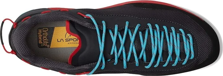La Sportiva TX Guide Women's Shoes Carbon/Hibiscus : EU 39 (US Women's 7.5+) B - Medium, Textile/Synthetic - Image 2