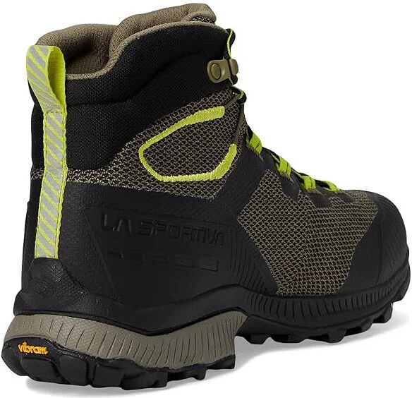 La Sportiva TX Hike Mid GTX Men's Shoes Black/Lime Punch : EU 40.5 (US Men's 8) D - Medium, Textile - Image 4