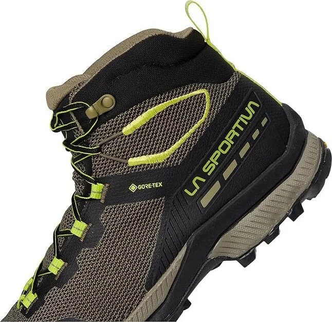La Sportiva TX Hike Mid GTX Men's Shoes Black/Lime Punch : EU 40.5 (US Men's 8) D - Medium, Textile - Image 7