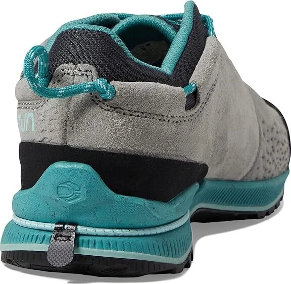 La Sportiva TX2 EVO Leather Women's Shoes Moon/Lagoon : EU 37 (US Women's 6) B - Medium, Suede - Image 4