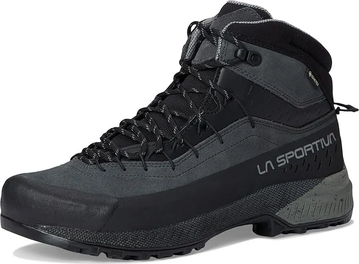 La Sportiva Tx4 Evo Mid GTX Men's Shoes Carbon/Clay : EU 39.5 (US Men's 7) D - Medium, Leather - Image 5