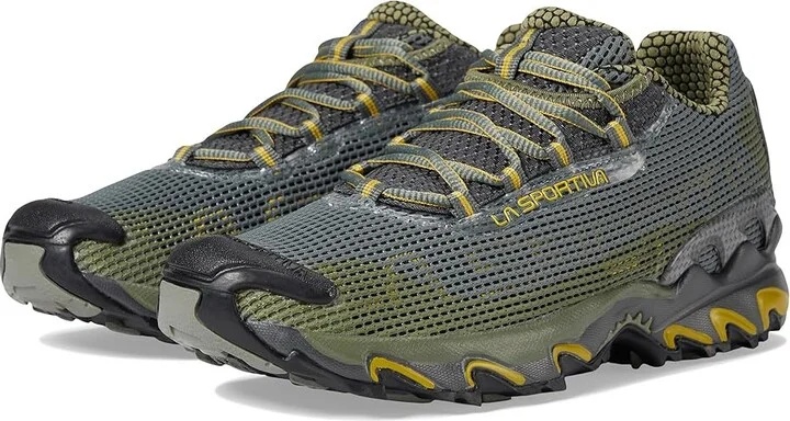 La Sportiva Wildcat Men's Running Shoes Lichen/Moss : EU 39.5 (US Men's 7) D - Medium, Synthetic/Textile