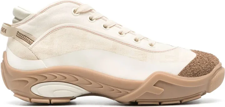 Lab panelled sneakers