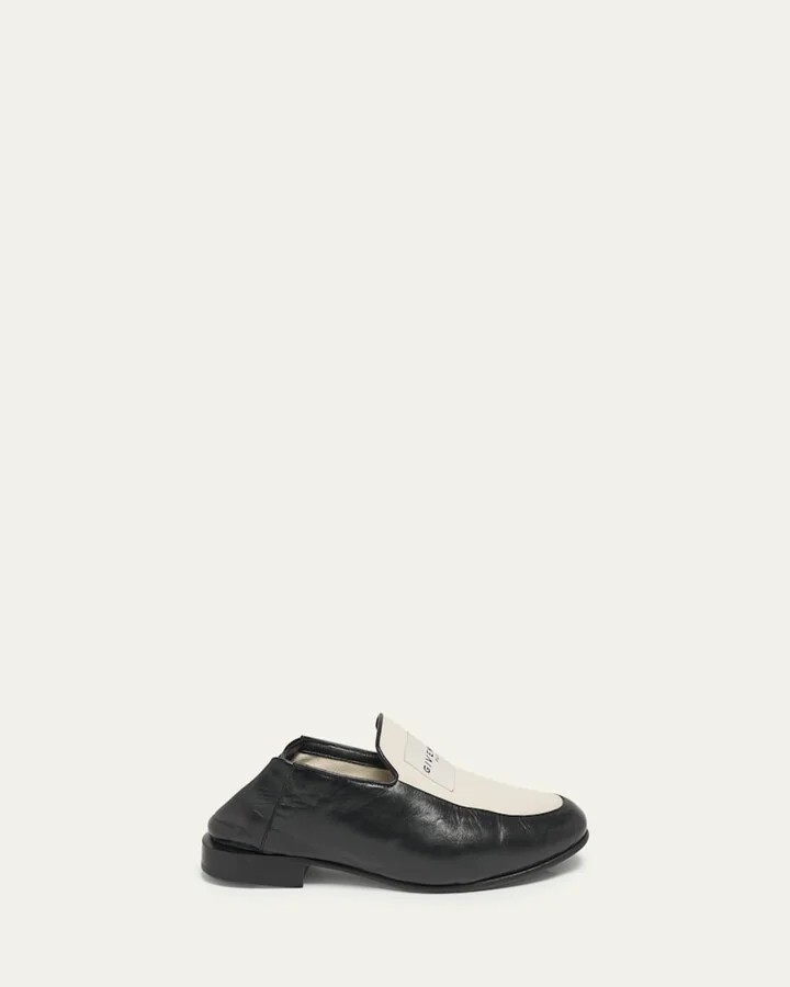 Label Canvas and Leather Loafers - Image 4