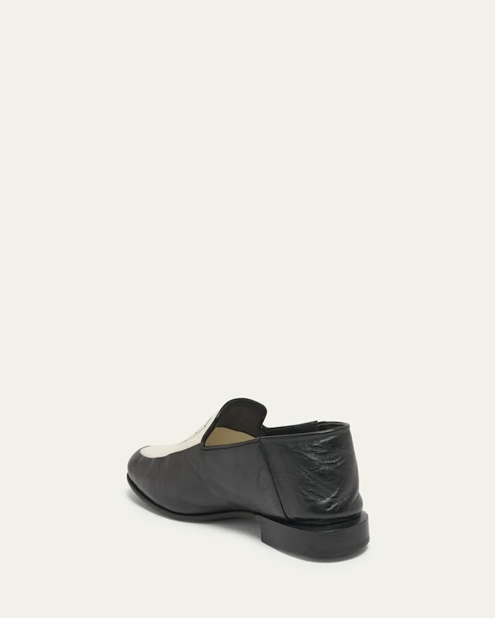 Label Canvas and Leather Loafers - Image 5